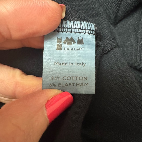 Labo.Art Abito Midi Dress in Black Size 0 / XS - Picture 11 of 12